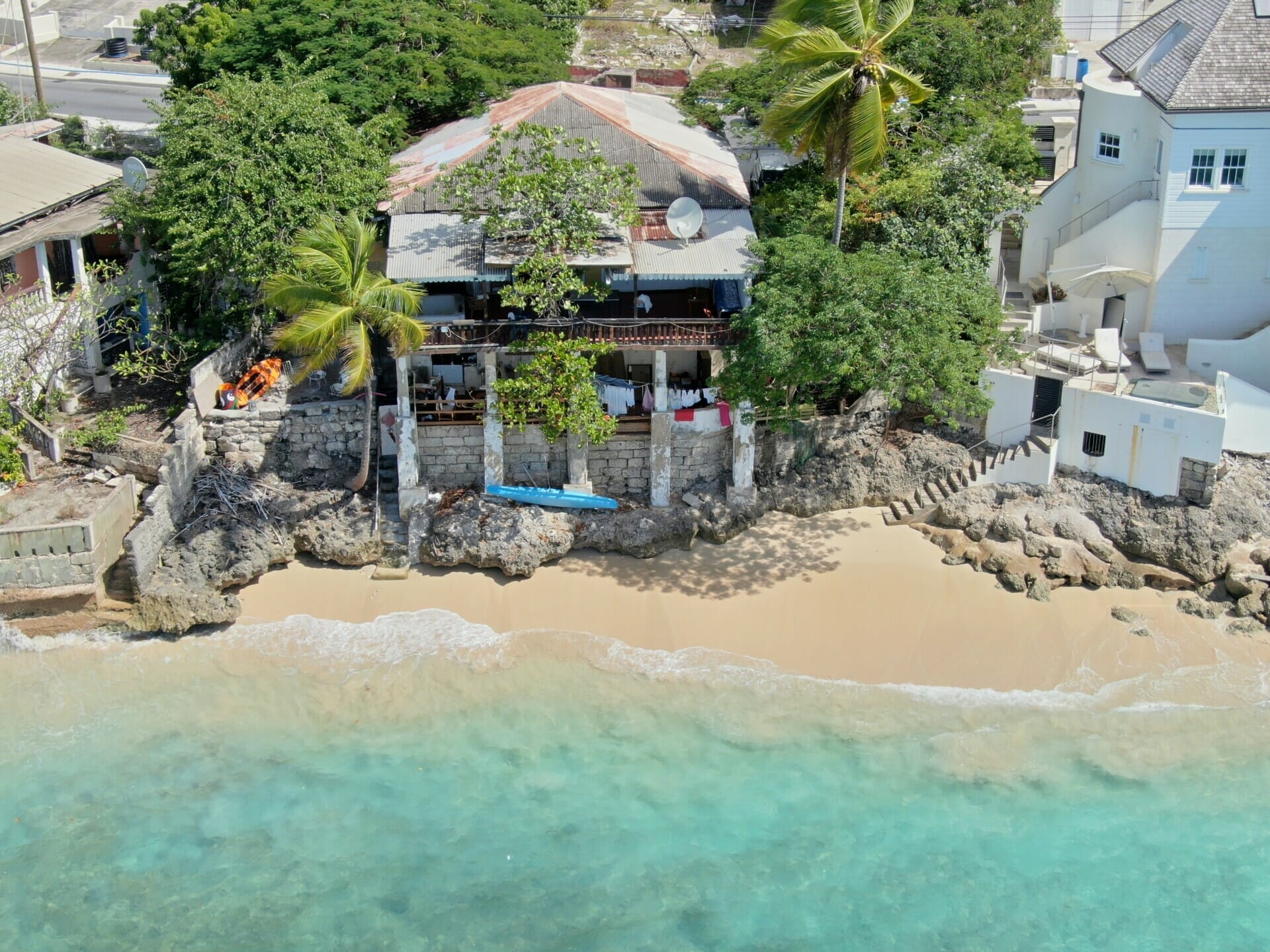 REDUCED Prime Beachfront Property with unlimited Potential St