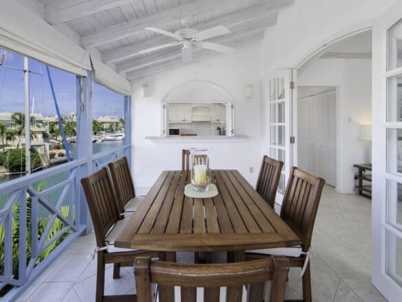 Qlistings - 3 Bed Lagoon Front Apartment with Yacht Berth – 330 Port St Charles, St. Peter Property Image