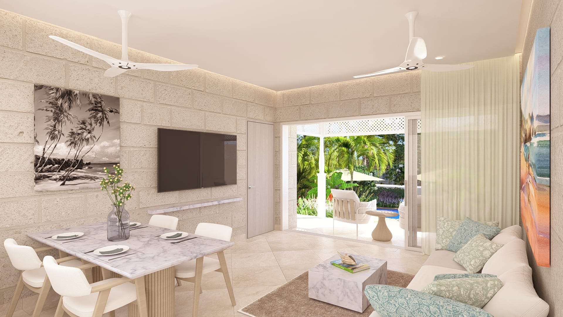 1BRG – Living Room