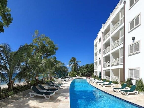 Qlistings - 2 Bed Beachfront Apartment – Waterside 104, Paynes Bay, St. James Property Image